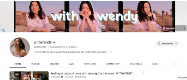 WithwendyYoutube Channel