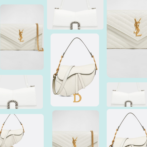 White 6 Designer Bag